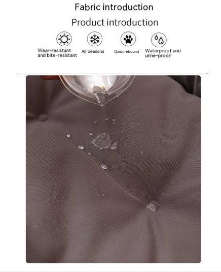 DreamDen™ Chew-Resistant Waterproof Dog Bed