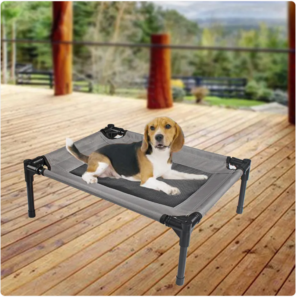 BreezeCot™ Elevated Outdoor Dog Bed