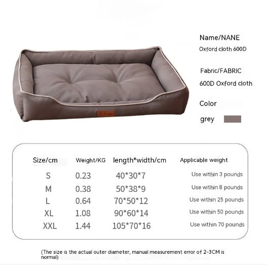 DreamDen™ Chew-Resistant Waterproof Dog Bed